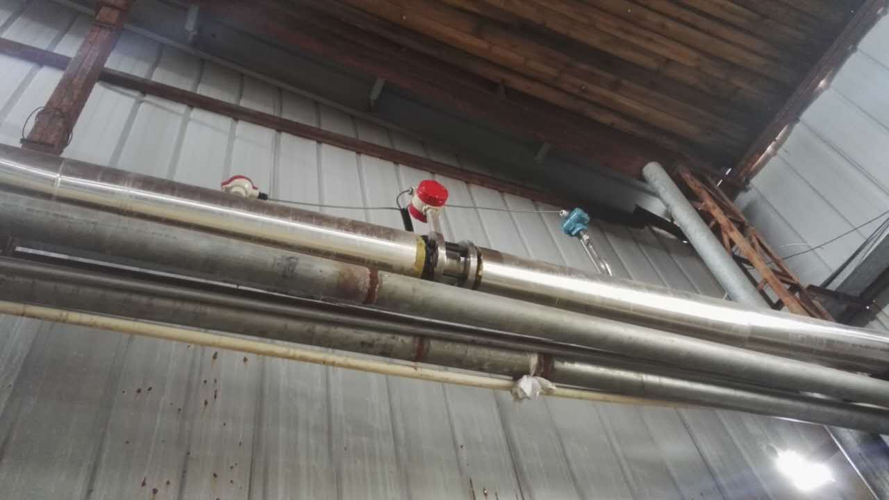 電磁流量計(jì)現(xiàn)場安裝圖片