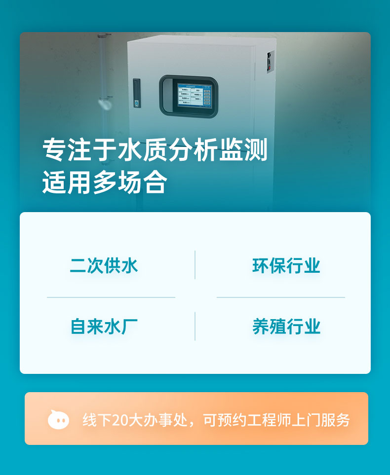 米科MIK-MDX400多參數(shù)水質(zhì)分析儀應用場合